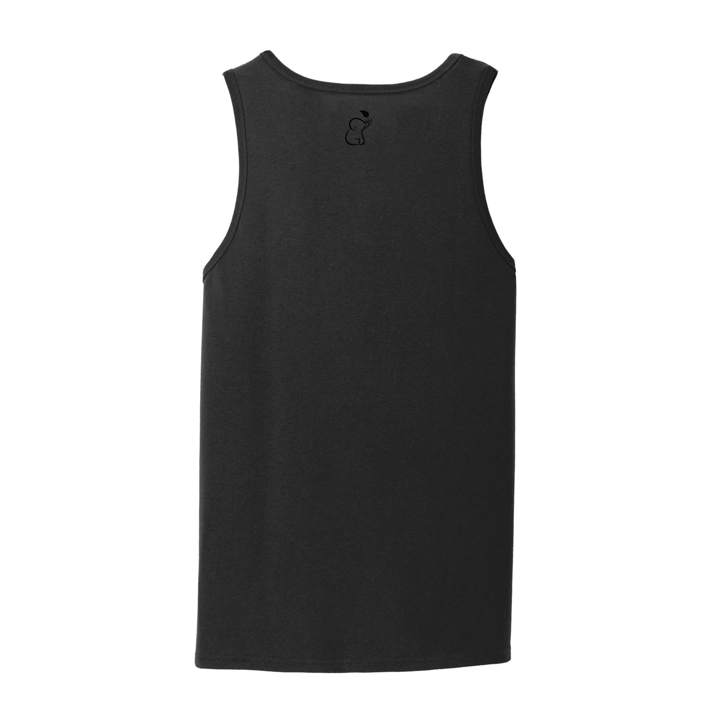 Fit Vegan Tank Black On Black